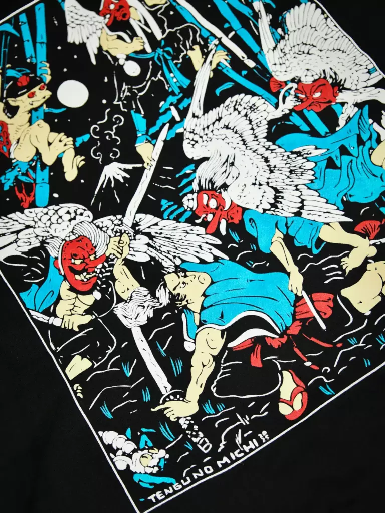 Худи Half Sumo Tengu