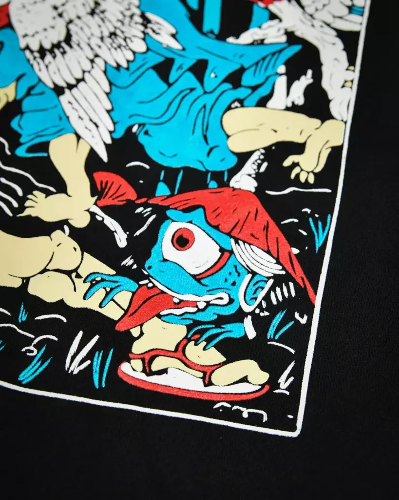Худи Half Sumo Tengu