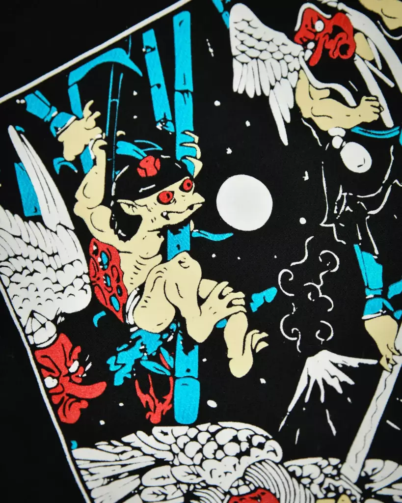 Худи Half Sumo Tengu