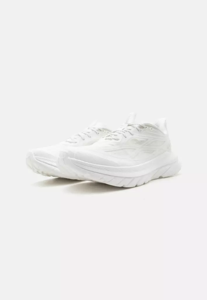 Женские Кроссовки для бега HOKA MACH REMASTERED - frost/cosmic grey