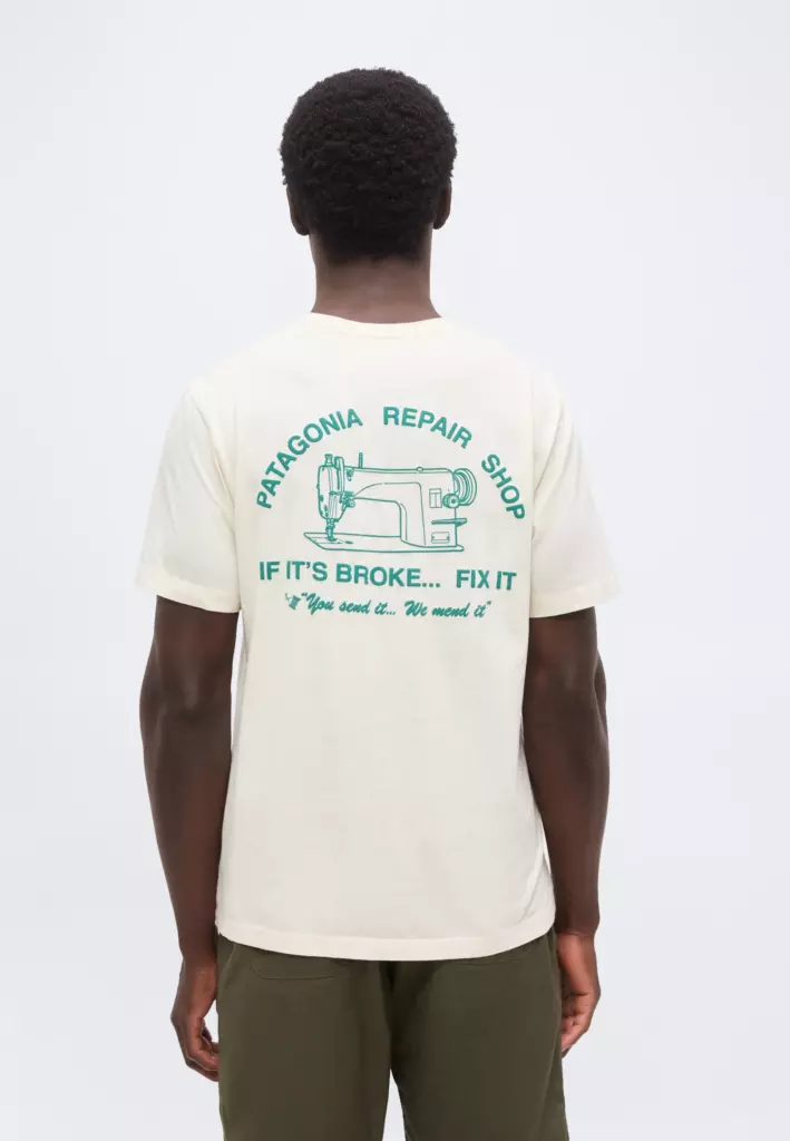 Футболка Patagonia - undyed natural