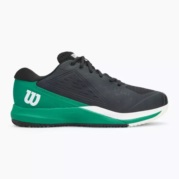 Теннисные Кроссовки Wilson Rush Pro Ace Clay black/ bosphorus/ white
