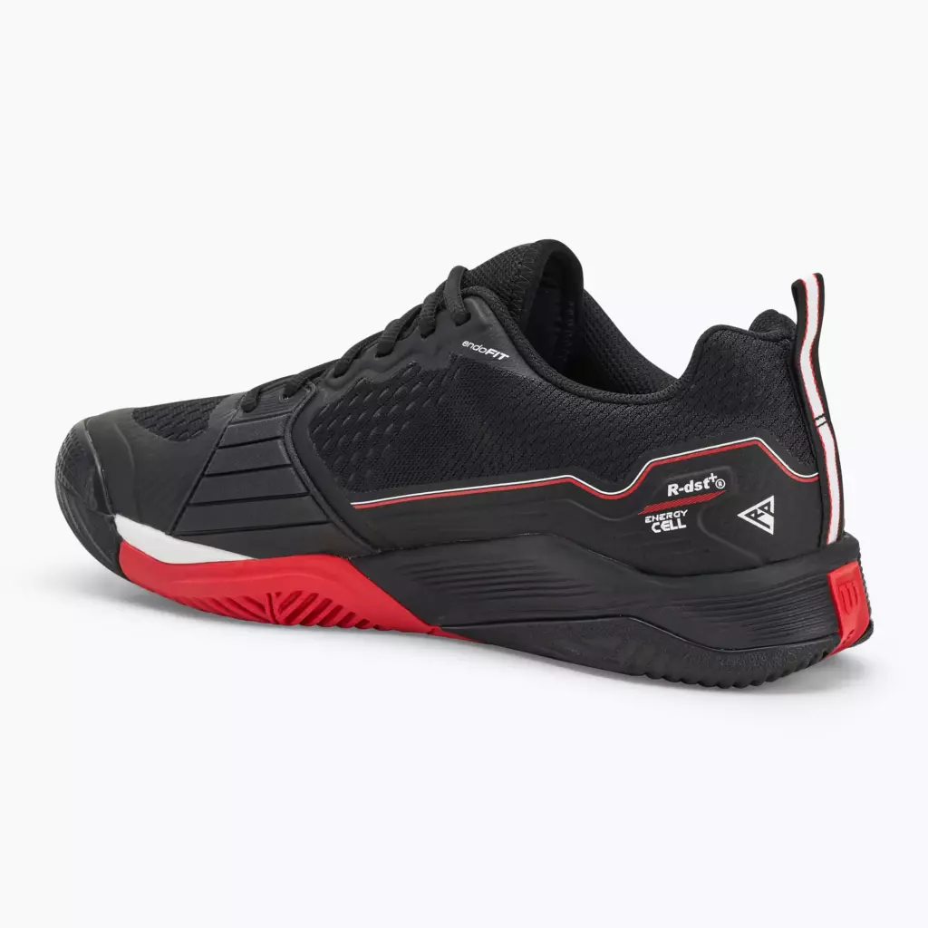 Теннисные Кроссовки Wilson Rush Pro 4.5 black/ infrared/ white