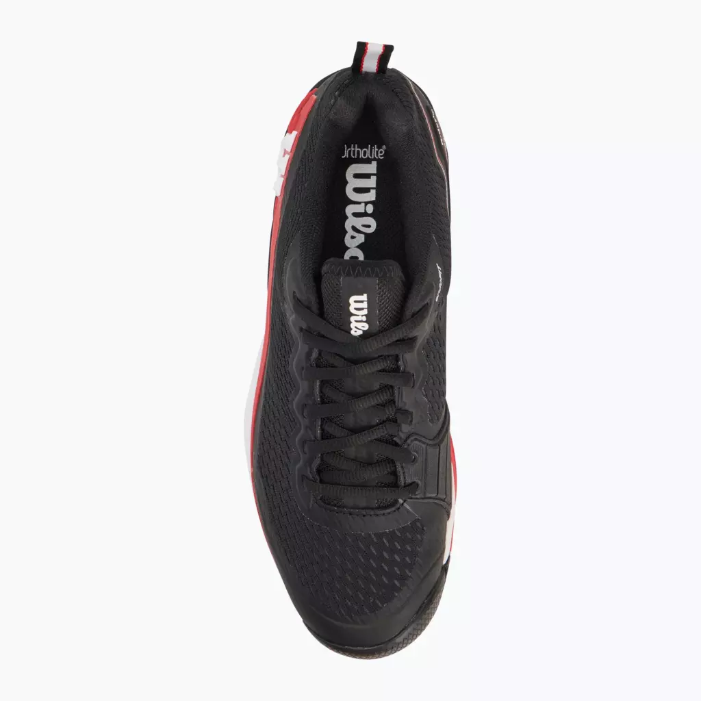 Теннисные Кроссовки Wilson Rush Pro 4.5 black/ infrared/ white