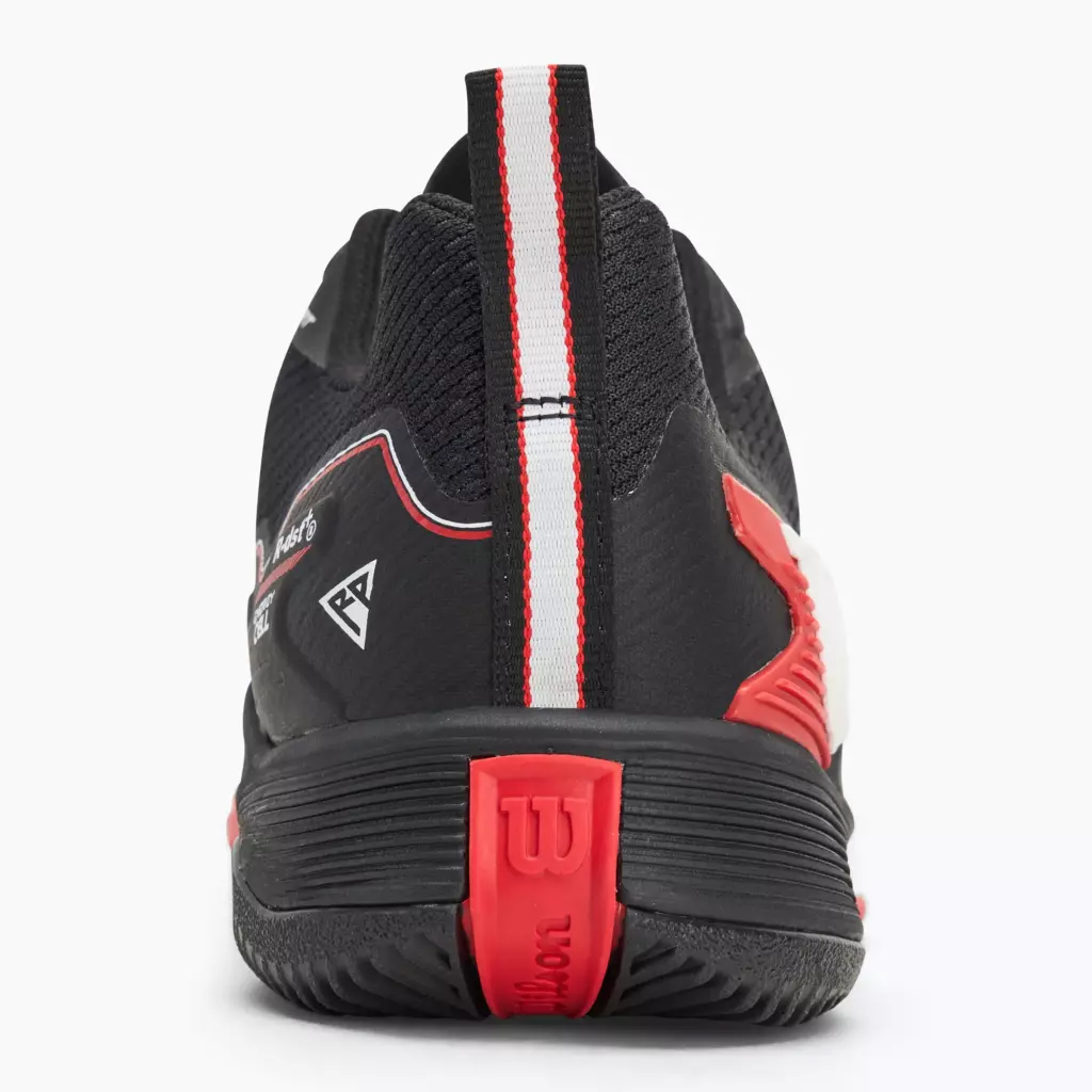 Теннисные Кроссовки Wilson Rush Pro 4.5 black/ infrared/ white