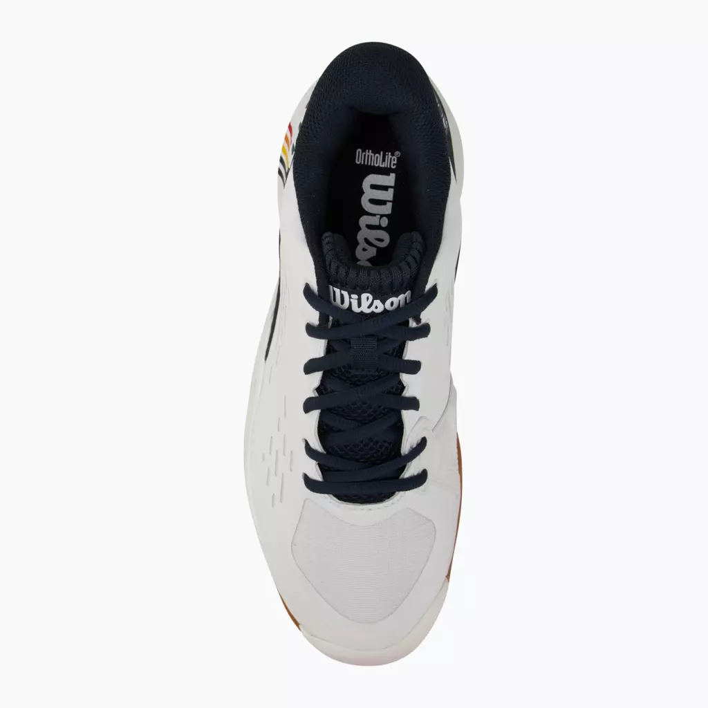 Теннисные Кроссовки Wilson Rush Pro Ace Clay RG white/ navy blazer/ gum