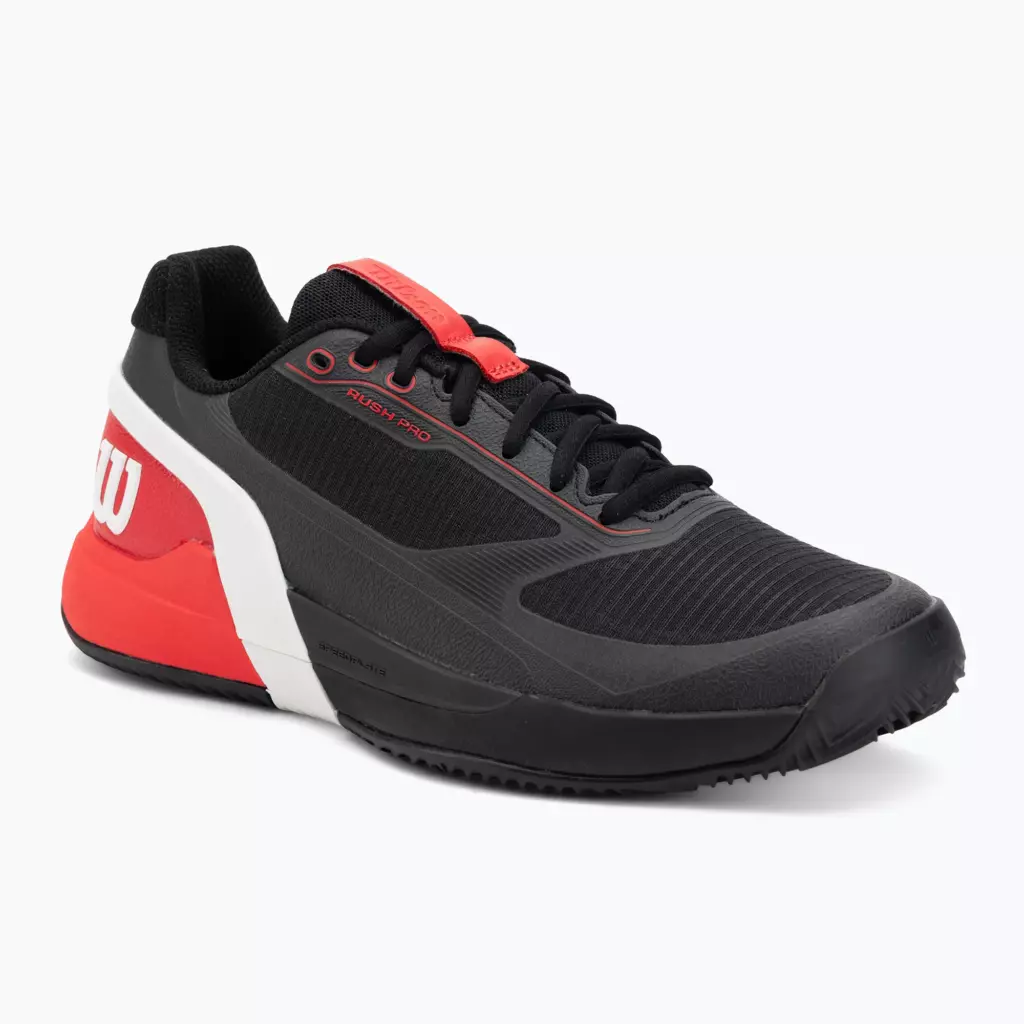 Теннисные Кроссовки Wilson Rush Pro 5 Clay black/infrared/white