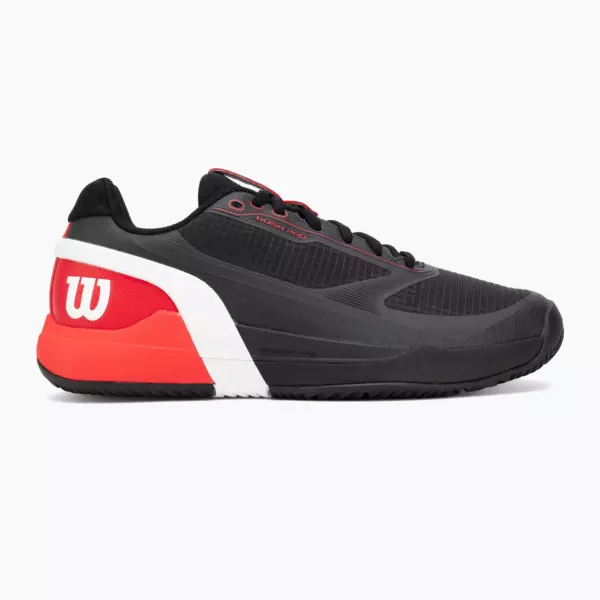 Теннисные Кроссовки Wilson Rush Pro 5 Clay black/infrared/white