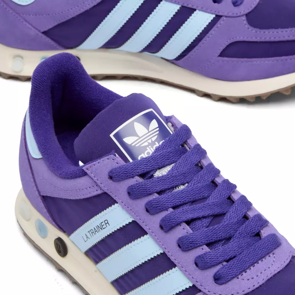 Adidas LA Trainer - Collegiate Purple, Glow Blue & Purple Rush