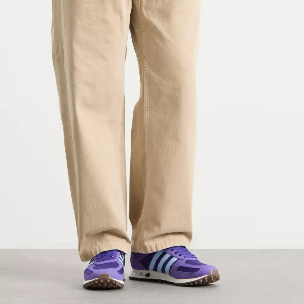 Adidas LA Trainer - Collegiate Purple, Glow Blue & Purple Rush