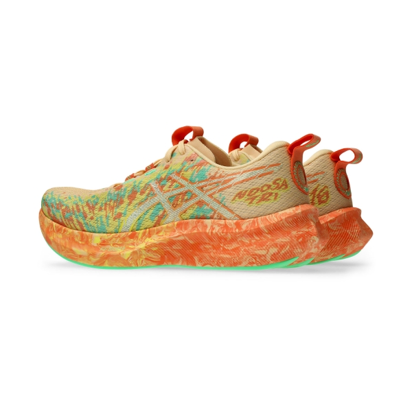 Женские Кроссовки для бега ASICS Noosa Tri 16 light orange/lemon spark