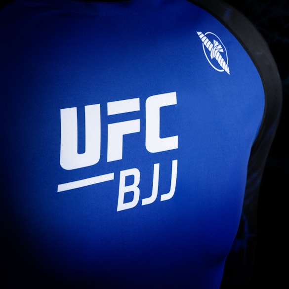 Рашгард Hayabusa UFC BJJ - Black/Blue