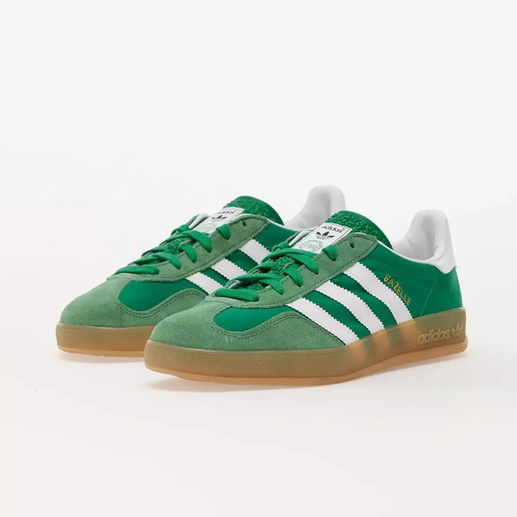 ADIDAS GAZELLE INDOOR Green/ Ftw White/ Haze Green