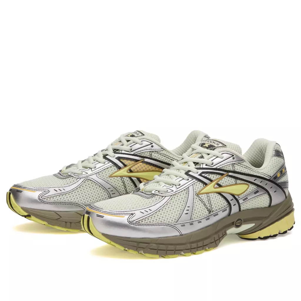 Кроссовки Brooks Adrenaline GTS 10 Sneaker Canary Green, Stone & Sunny Lime