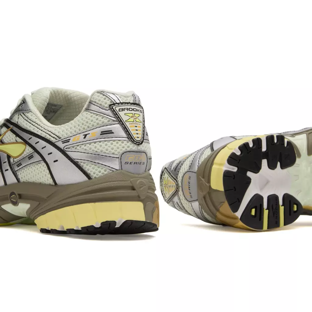 Кроссовки Brooks Adrenaline GTS 10 Sneaker Canary Green, Stone & Sunny Lime
