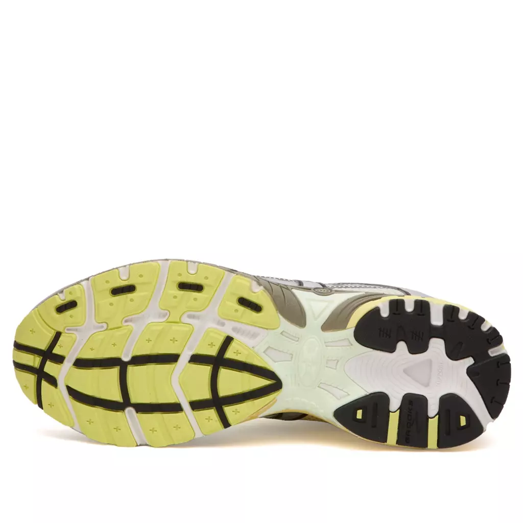 Кроссовки Brooks Adrenaline GTS 10 Sneaker Canary Green, Stone & Sunny Lime