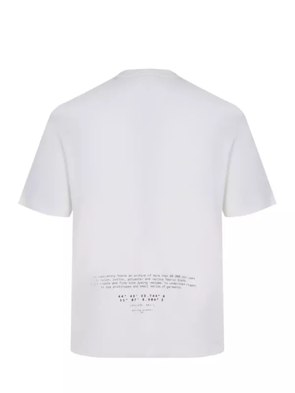 Футболка Stone Island Logo Printed White