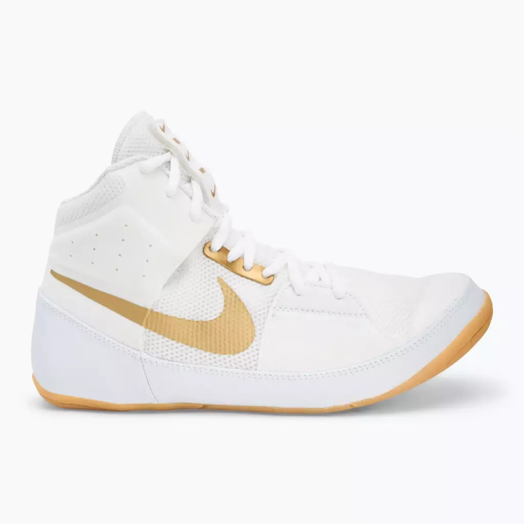 Борцовки Nike Fury white/metallic gold