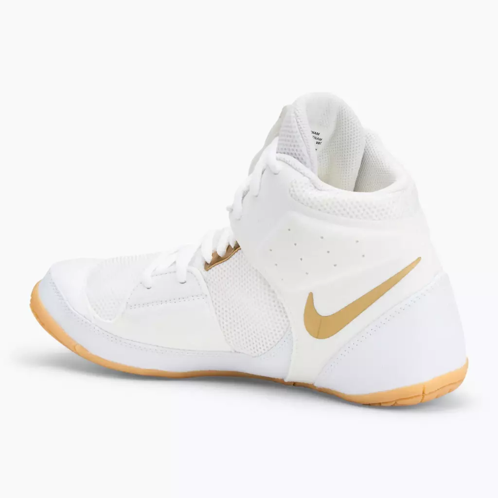 Борцовки Nike Fury white/metallic gold