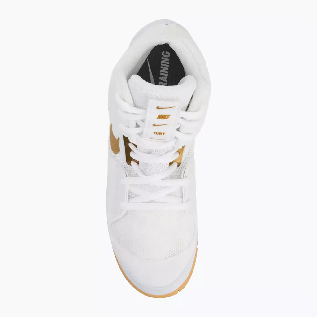 Борцовки Nike Fury white/metallic gold