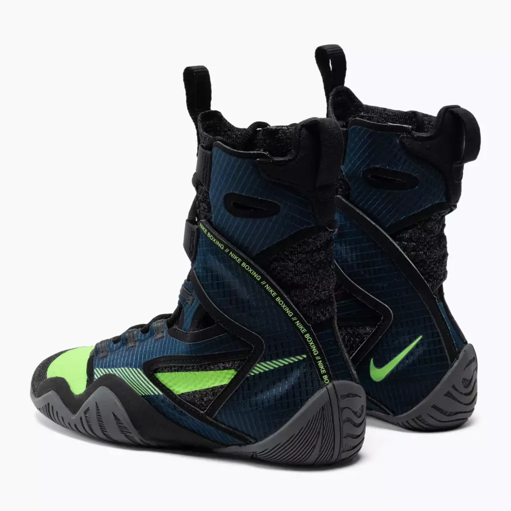 Боксёрки Nike Hyperko 2 black/metalic cool grey/blue