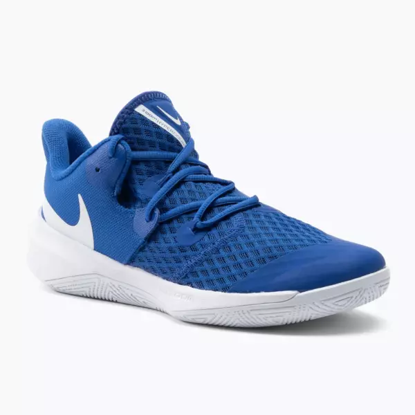 Кроссовки волейбольные Nike Zoom Hyperspeed Court royal/white