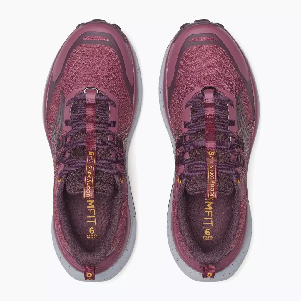 Женские Кроссовки для бега Saucony Xodus Ultra 4 terra/wine