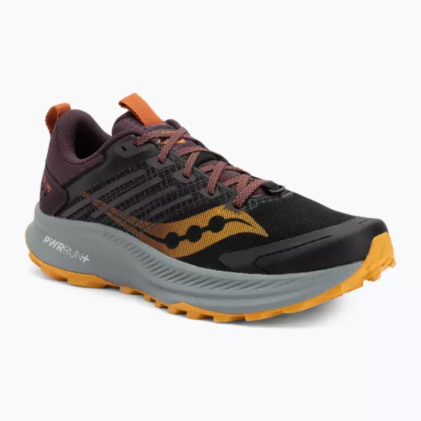Кроссовки для бега Saucony Ride Trail 2 black/autumn
