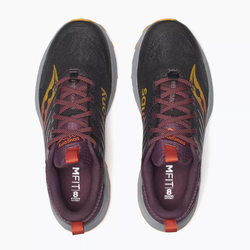 Кроссовки для бега Saucony Ride Trail 2 black/autumn