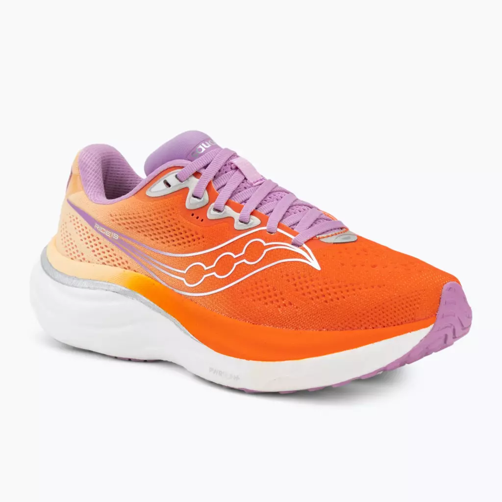 Женские Кроссовки для бега Saucony Ride 19 fire/orchid