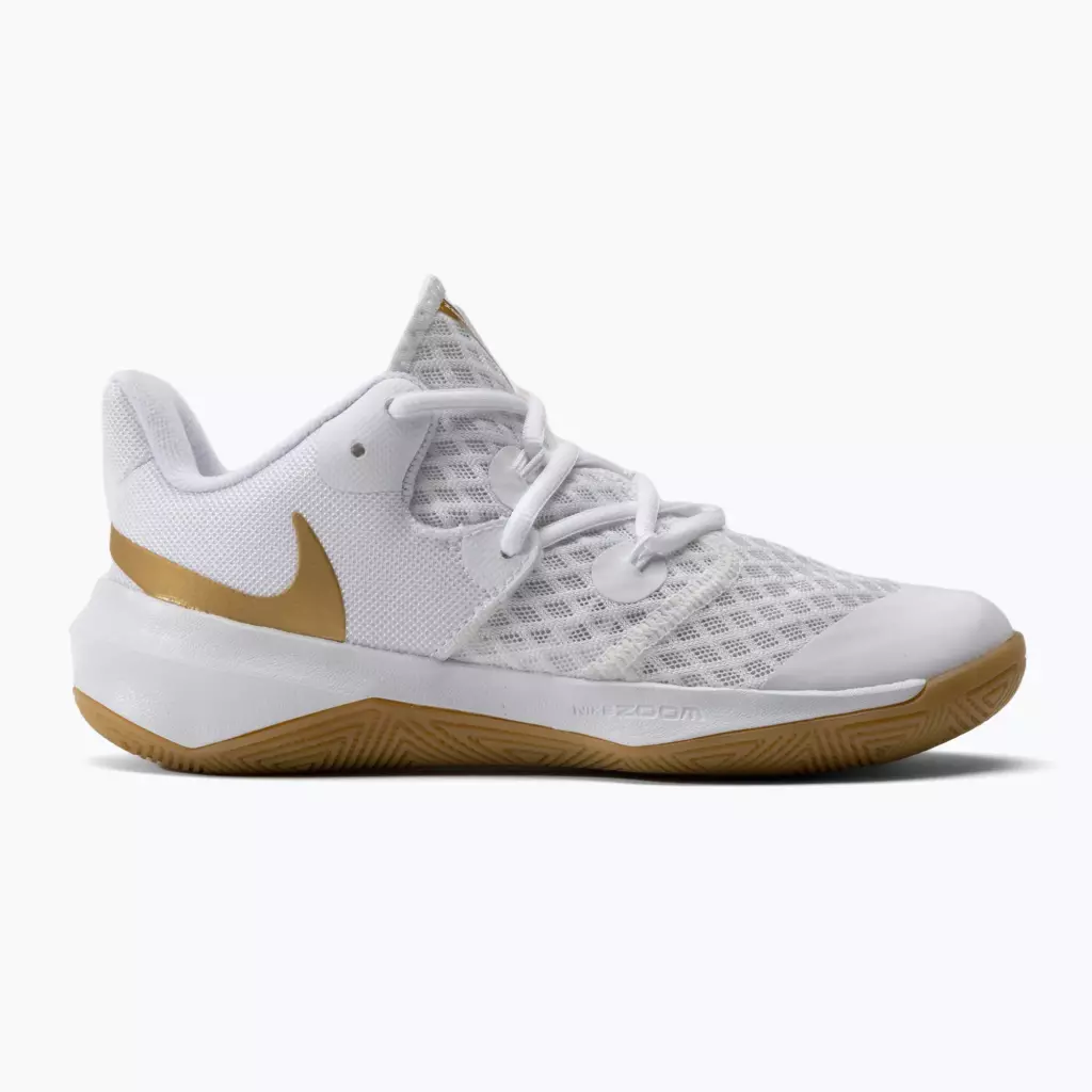 Кроссовки волейбольные Nike Zoom Hyperspeed Court SE white/gold
