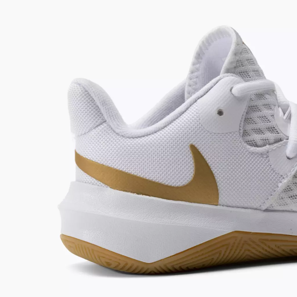 Кроссовки волейбольные Nike Zoom Hyperspeed Court SE white/gold