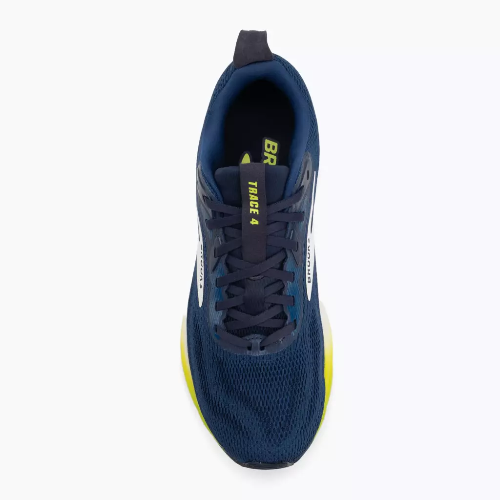 Кроссовки для бега Brooks Trace 4 navy/peacoat/acid lime