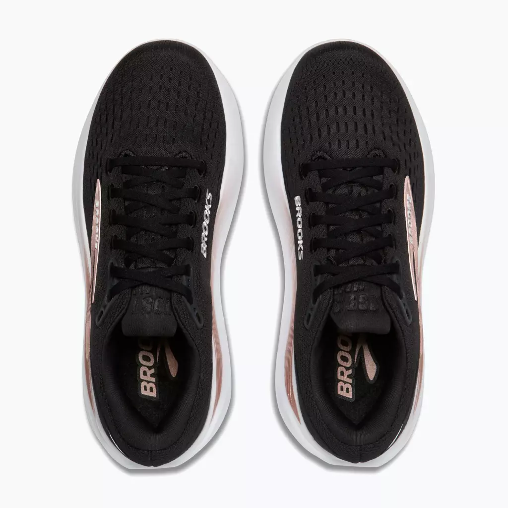 Женские Кроссовки для бега Brooks Ghost Max 3 black/black/rose gold