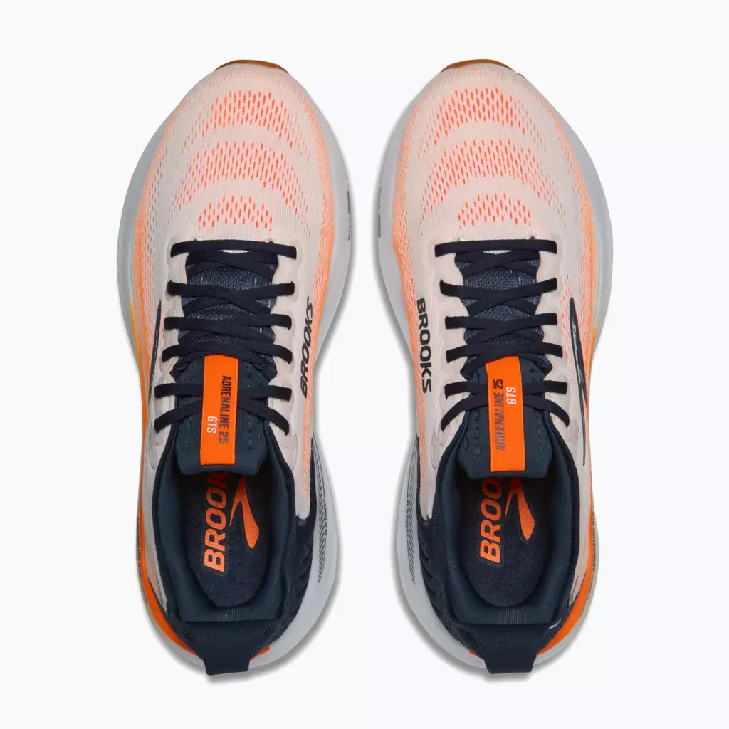 Кроссовки для бега Brooks Adrenaline GTS 25 white/spellbound/orange