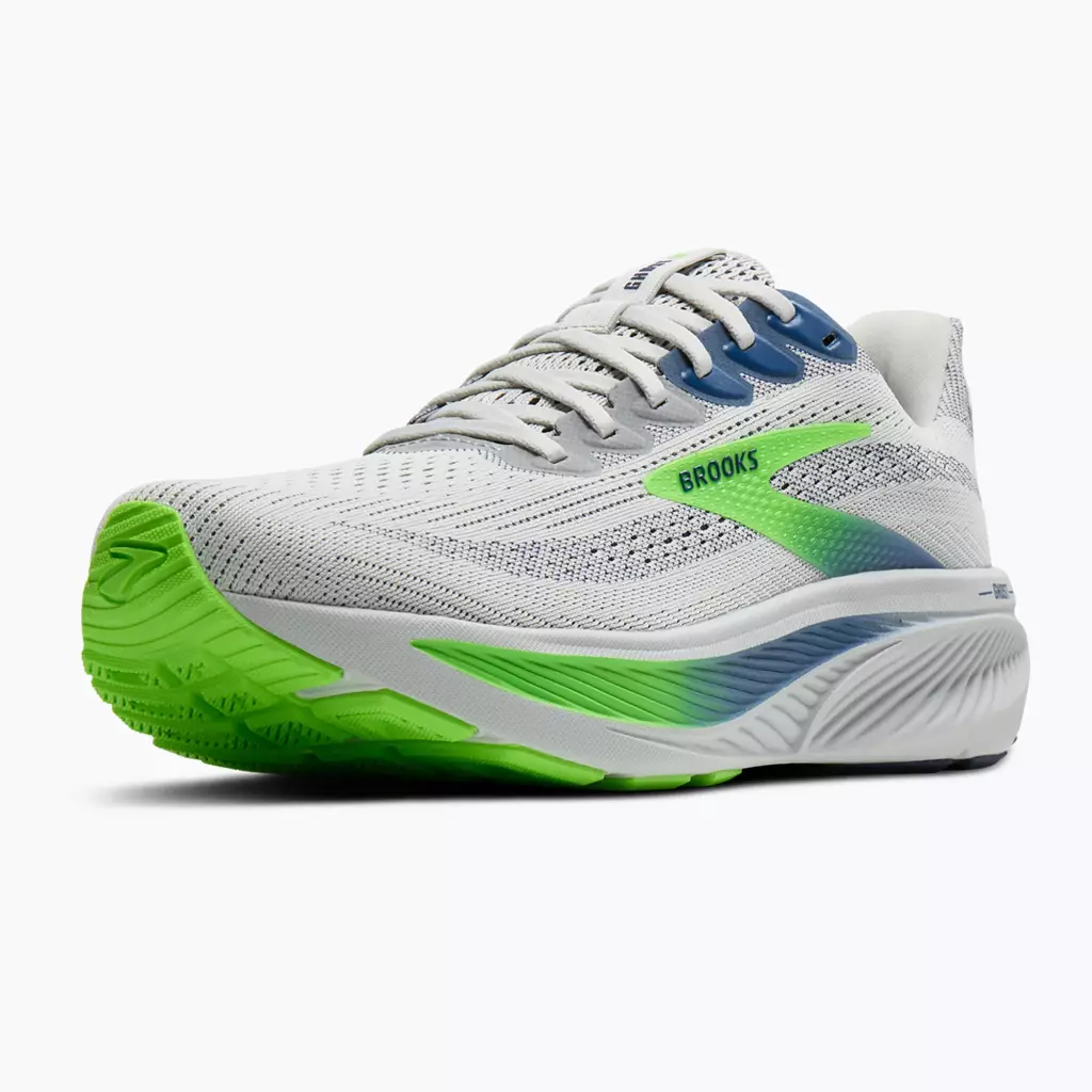 Кроссовки для бега Brooks Ghost 17 oyster/beacon blue/gecko