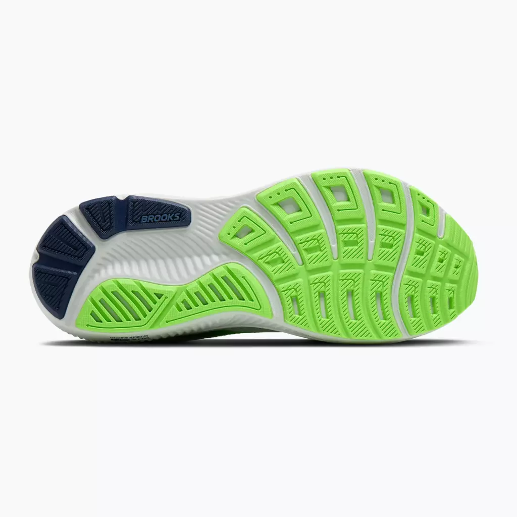 Кроссовки для бега Brooks Ghost 17 oyster/beacon blue/gecko
