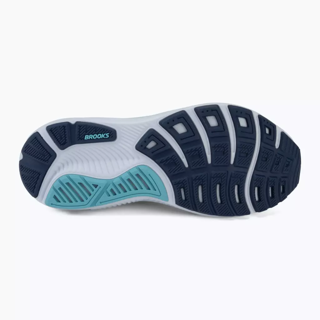 Кроссовки для бега Brooks Ghost 17 white/beacon blue/ipanema