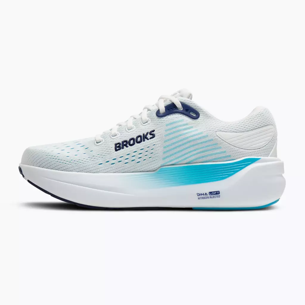 Кроссовки для бега Brooks Ghost Max 3 bright white/beacon blue/teal