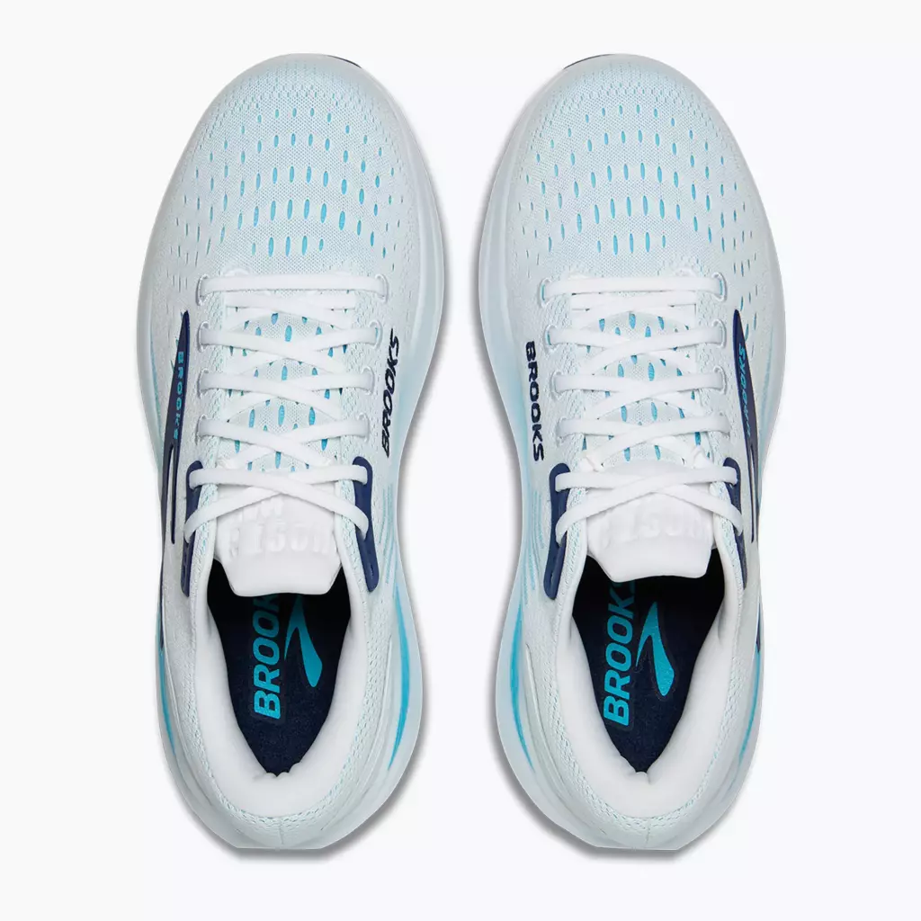 Кроссовки для бега Brooks Ghost Max 3 bright white/beacon blue/teal