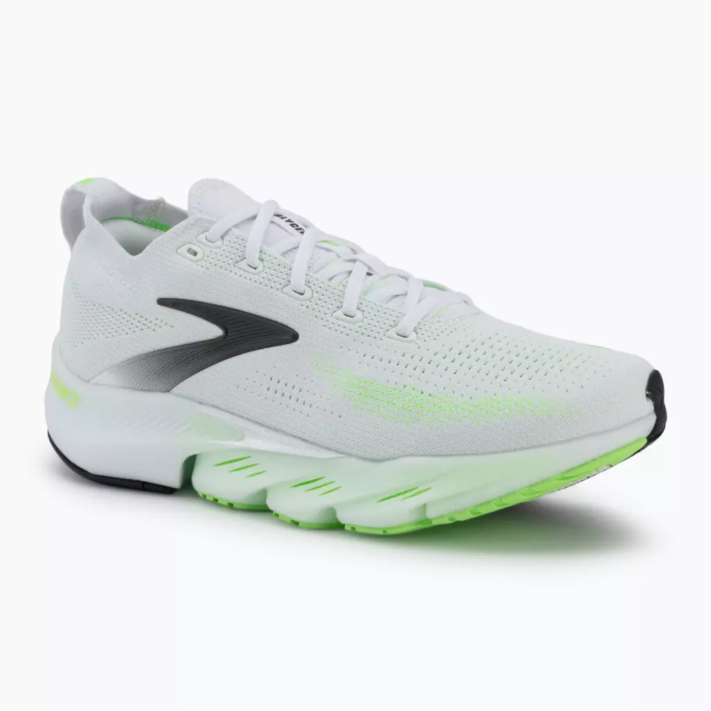 Кроссовки для бега Brooks Glycerin Flex white/green gecko/phantom