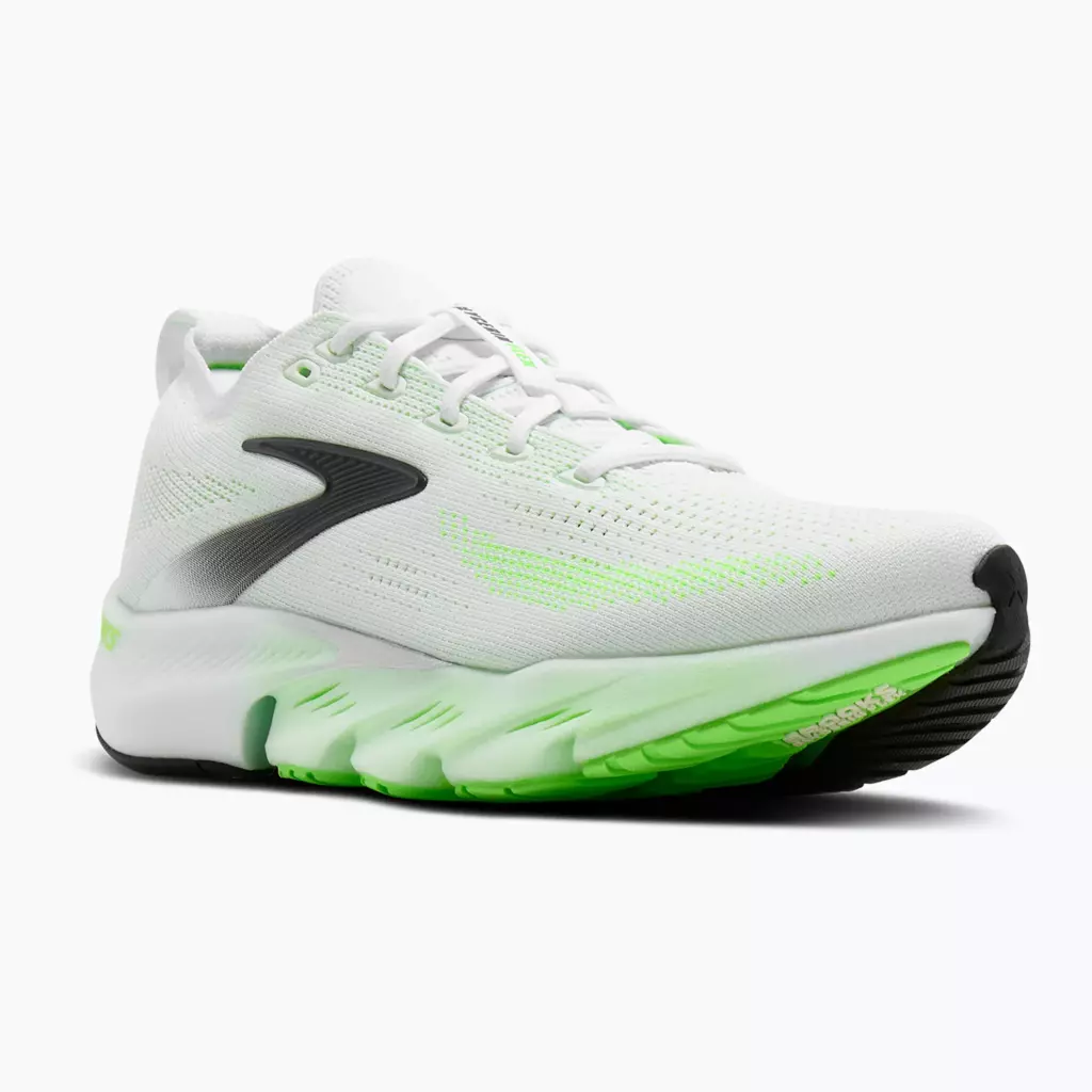 Кроссовки для бега Brooks Glycerin Flex white/green gecko/phantom