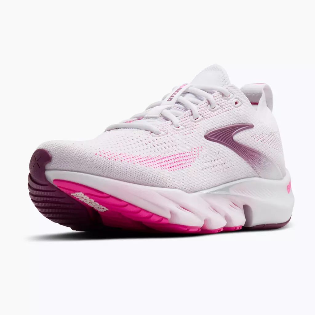 Женские Кроссовки для бега Brooks Glycerin Flex white/cyber pink/argyle