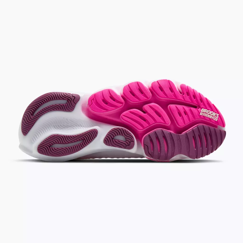 Женские Кроссовки для бега Brooks Glycerin Flex white/cyber pink/argyle
