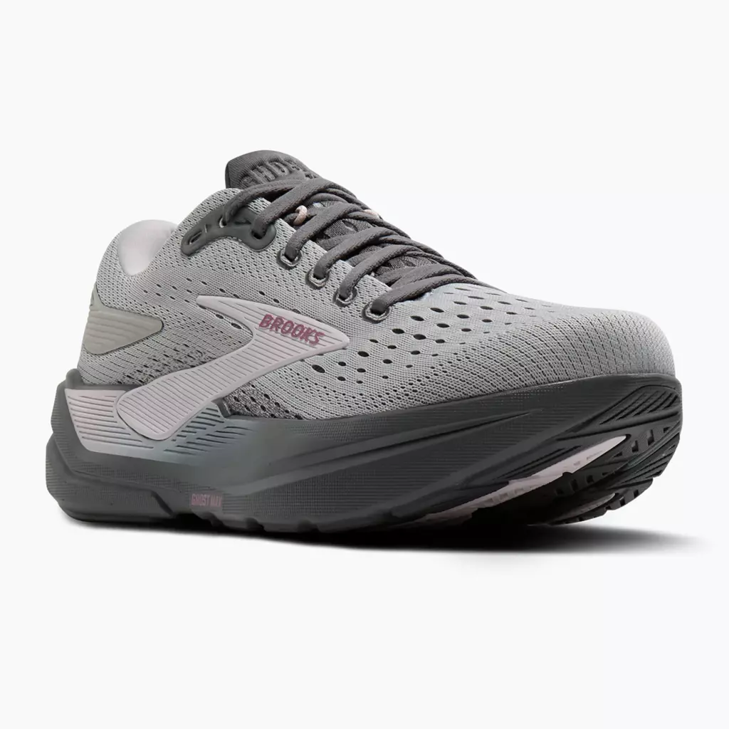Женские Кроссовки для бега Brooks Ghost Max 3 harbor mist/poppy seed/pink