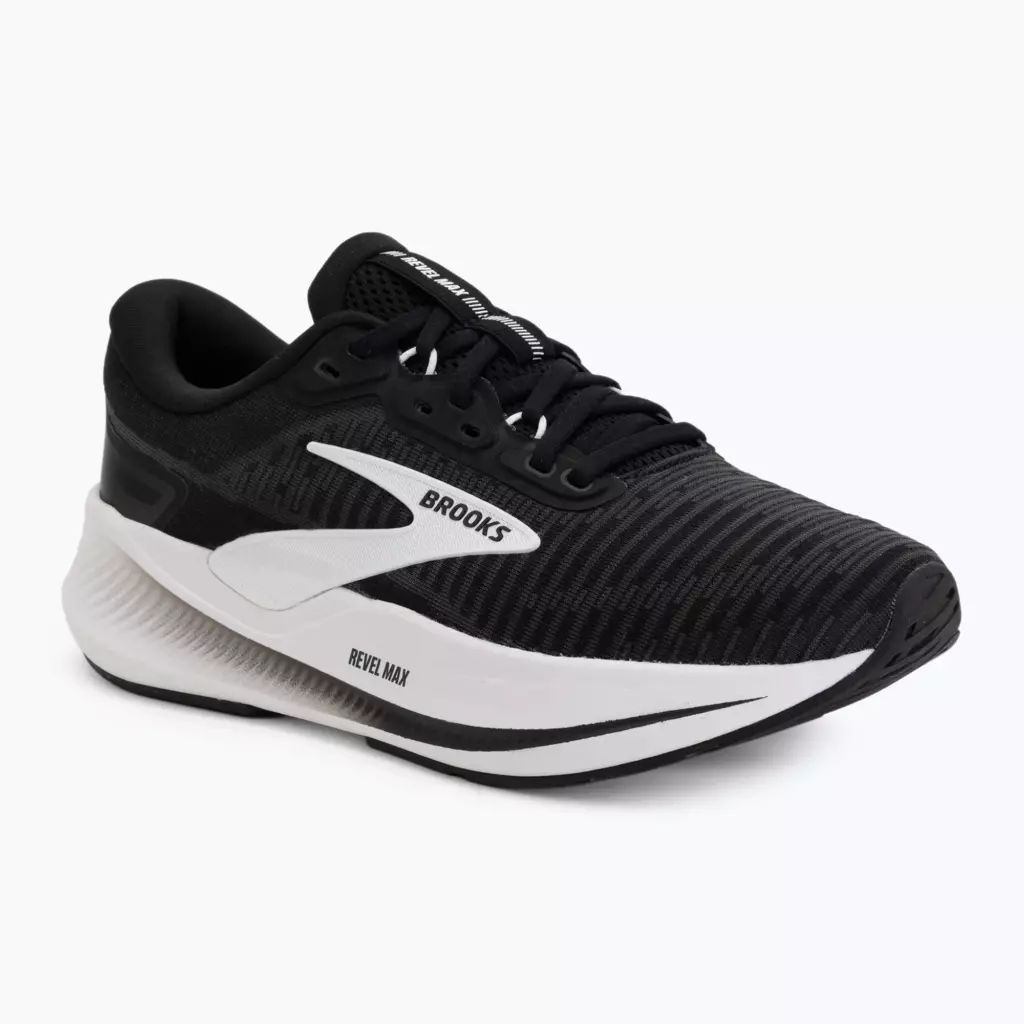 Женские Кроссовки для бега Brooks Revel Max black/grey/white