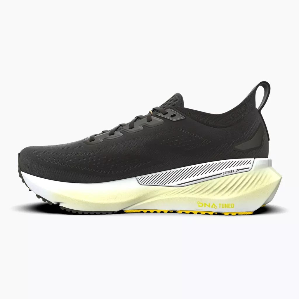 Кроссовки для бега Brooks Glycerin GTS 23 black/cyber yellow/nightlife