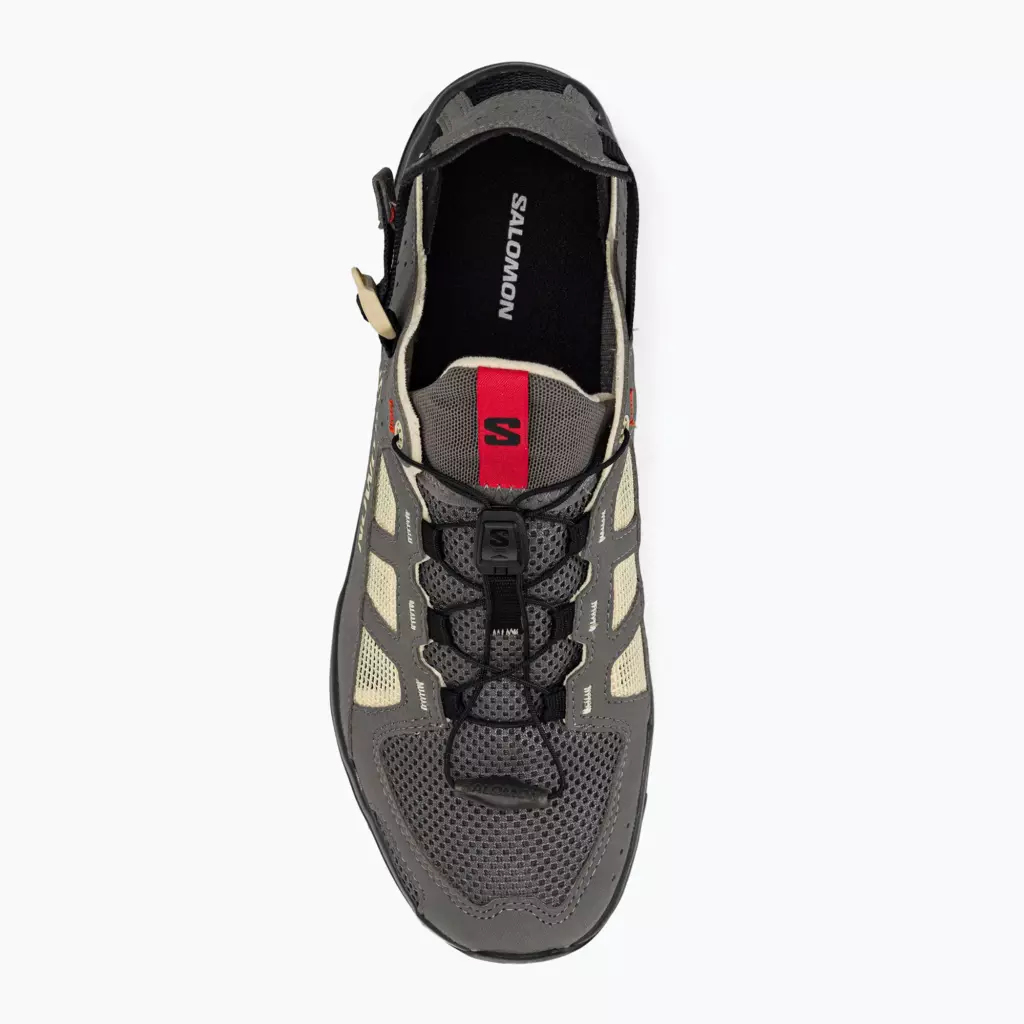 Кроссовки мужские Salomon Techamphibian 5 pewter/moth/fiery red