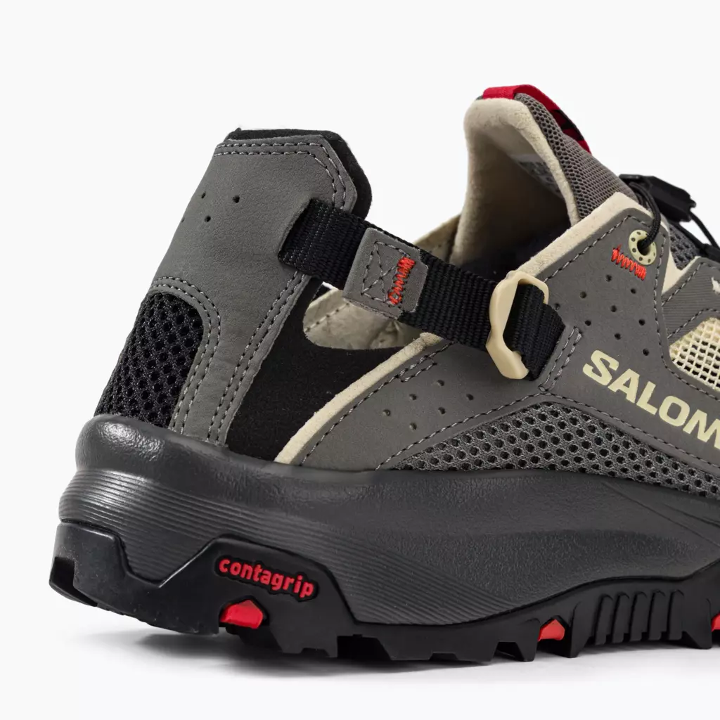 Кроссовки мужские Salomon Techamphibian 5 pewter/moth/fiery red