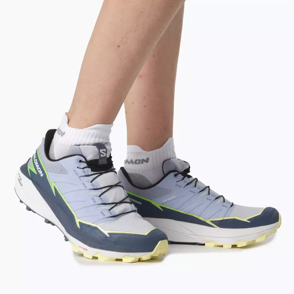 Женские Кроссовки для бега Salomon Thundercross heather/flint stone/charlock
